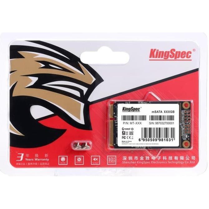 DB16 >> KingSpec mSATA SSD 128GB 120GB SATA3 MT-128 MT128