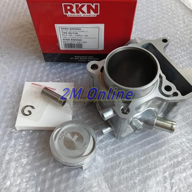 Cylinder Blok Kit PCX 150 CBU Vario 150 Set Piston Ring RIK RKN Riken Motocycle Original