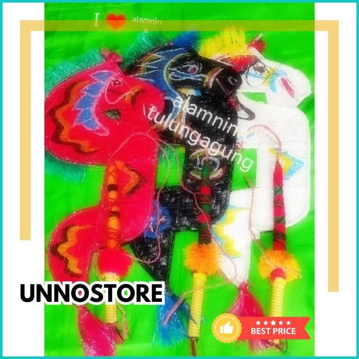 Kuda Lumping Jaranan Bambu Rambut Rafia SALE