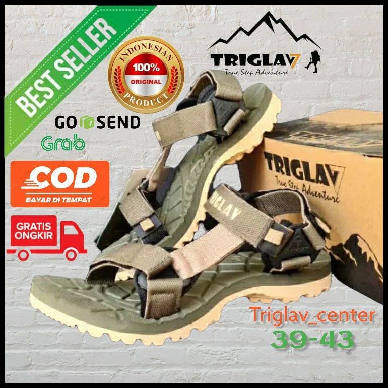 Sandal Gunung Pria Triglav Original 100%|Sandal Gunung|Sandal Pria Wanita|Sandal|Sandal Sepatu Pria