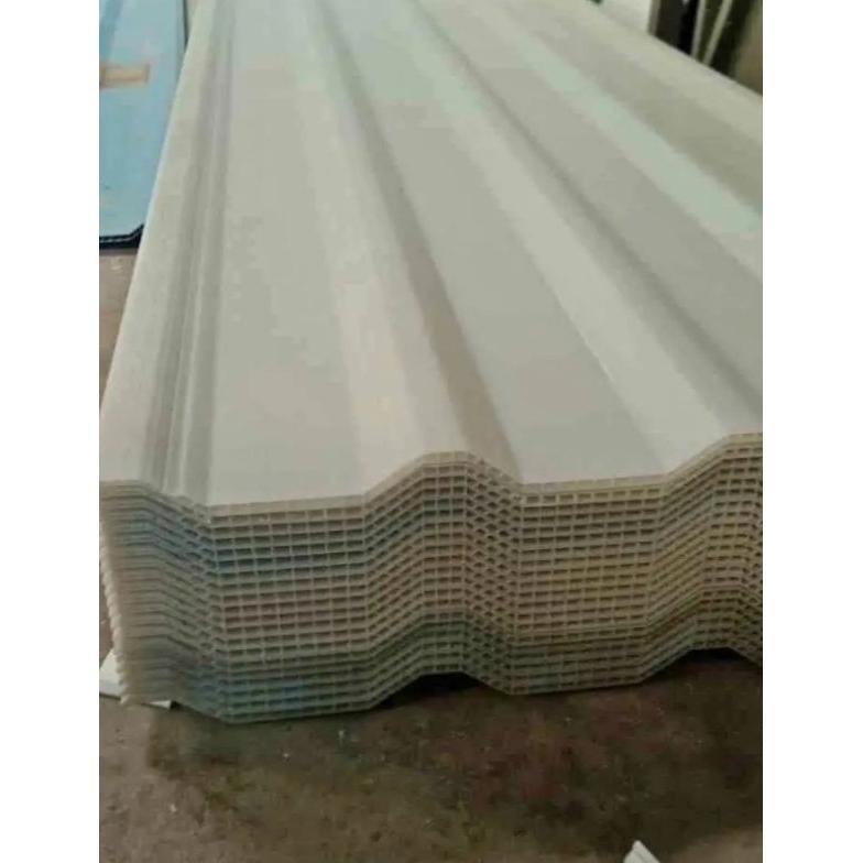 Atap upvc bening,translucent,atap tembus cahaya