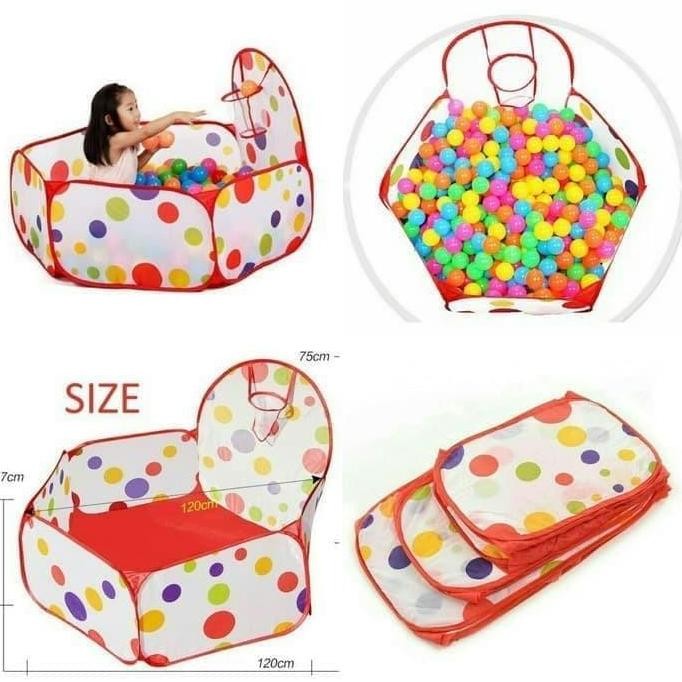 Kolam Mandi Bola - Bak Mandi Bola Untuk Anak Murah Awet Aman