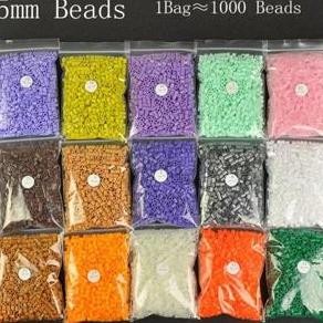 5.5 mm Perler Beads Refill Pack 24 Color Hama Beads Refill Beads 1000