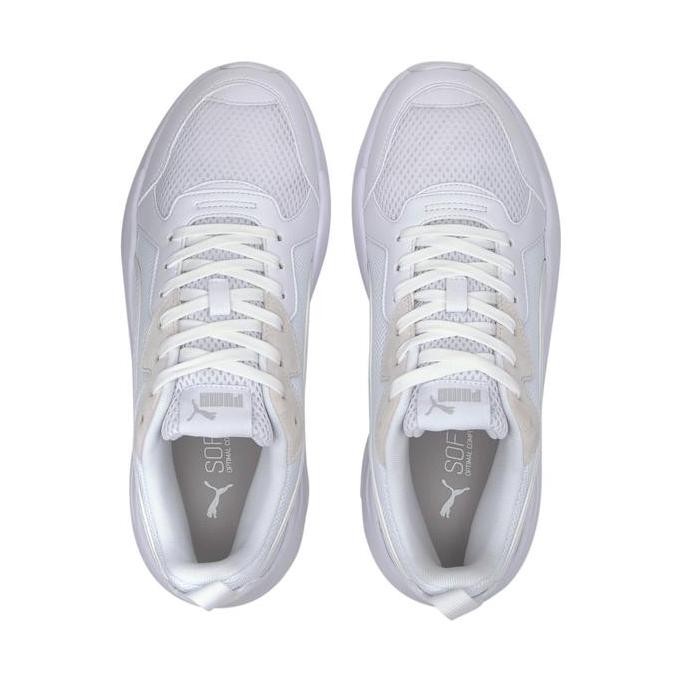 Puma Sepatu X-Ray Sneakers White-Gray Violet