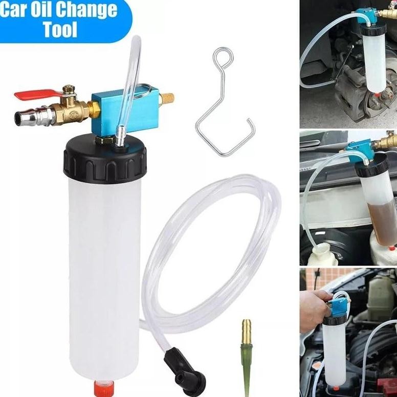 UGNDA Alat Penggantian Oli Minyak Rem Mobil Alat Penggantian Oli Kopling Hidrolik Penguras Minyak Ko