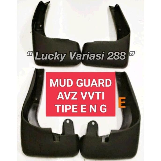 MUDGUARD MUD GUARD  KARPET LUMPUR / PENAHAN LUMPUR MOBIL AVANZA LAMA 2004 - 2011 CAR Accessories Ken