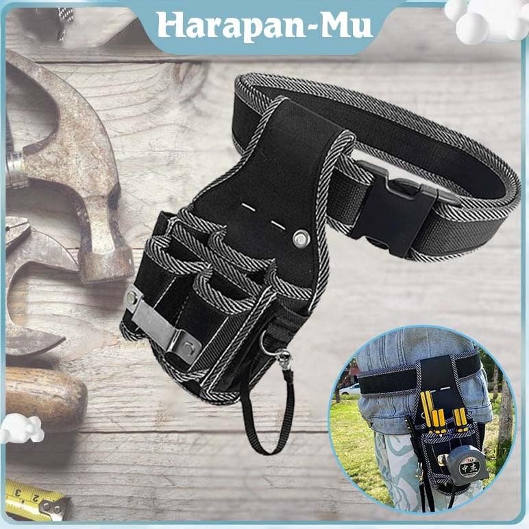 UGNDA Tas Pinggang Alat Pertukangan / Tas Pinggang Tukang Listrik / Tas Pinggang Tukang