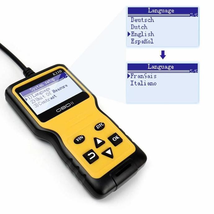 Alat Scaner Mobil Obd2 Scanner Mobil Obd Ii Pendeteksi Kerusakan Mobil