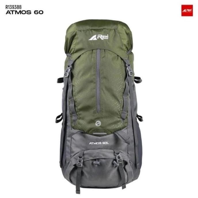 [Cod] Tas Carrier Arei Atmos 60L Tas Gunung Arei Outdoorgear - Tas Arei 60 Liter Original - Tas Gunu