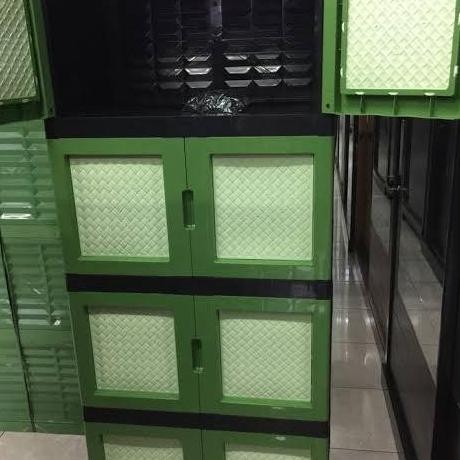 Promo LEMARI PLASTIK JUMBO 4SUSUN TABITHA COD