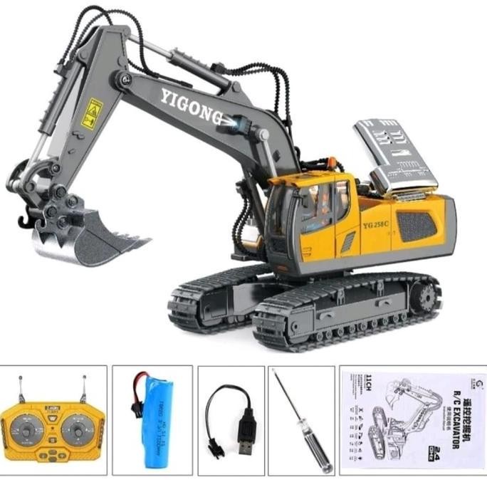Mobil Remote Control Rc Beko Rc Excavator Rc Mainan Remote-Beko Yigong