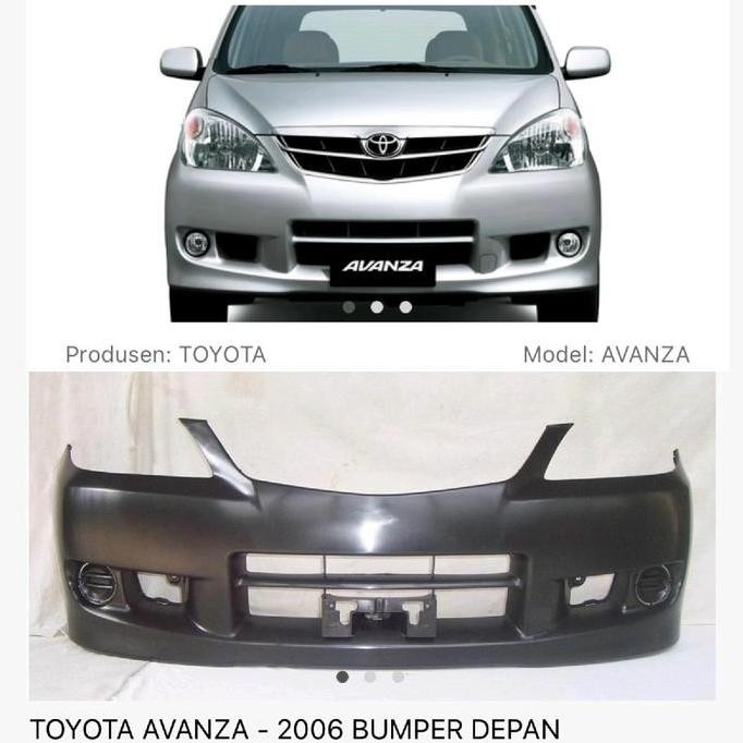 bemper depan avanza g 2006 sampai 2011 PREMIUM