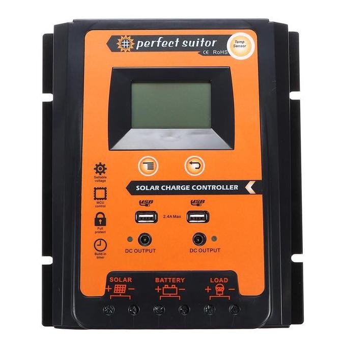 HOT SELL MPPT 30A/50A/70A SOLAR PANEL CONTROLLER SOLAR CHARGE ORIGINAL DAN TERPERCAYA