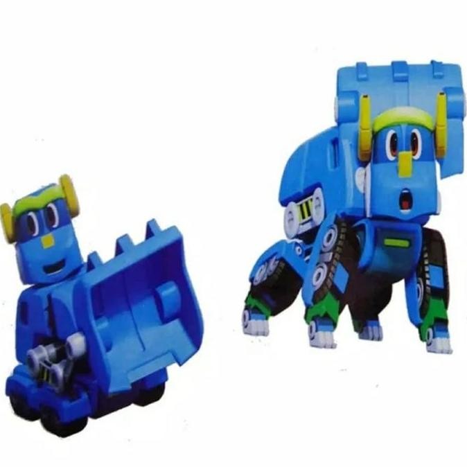 Mainan Gogo Dino Set Isi 5 Pcs Go Go Dino Berubah Robot Momo Dino