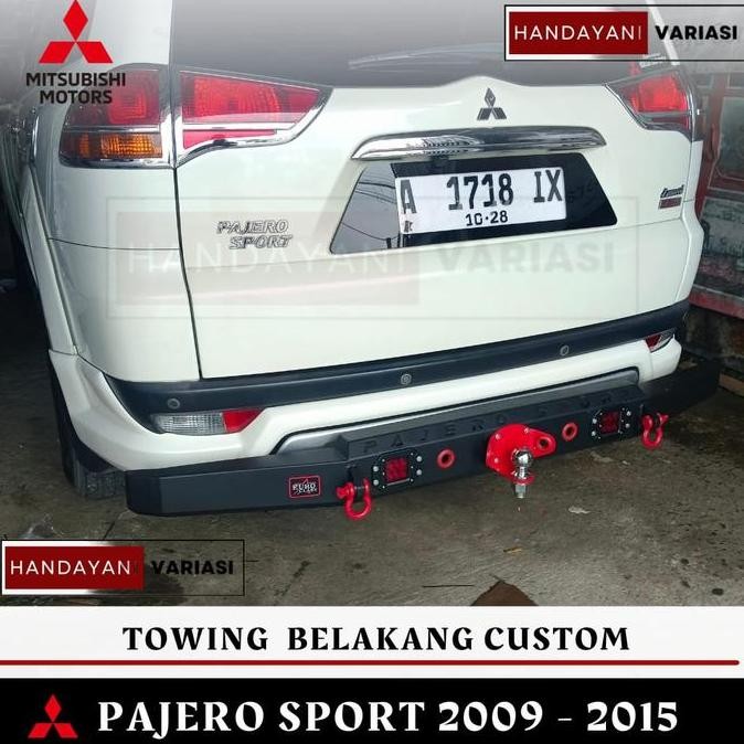 Towing Belakang Pajero Sport 2009 2015 Pengaman Bumper Belakang Towing