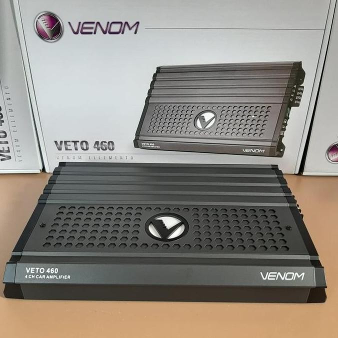 Power Amplifier Venom Veto 460 / Power Venom Veto 4 Channel
