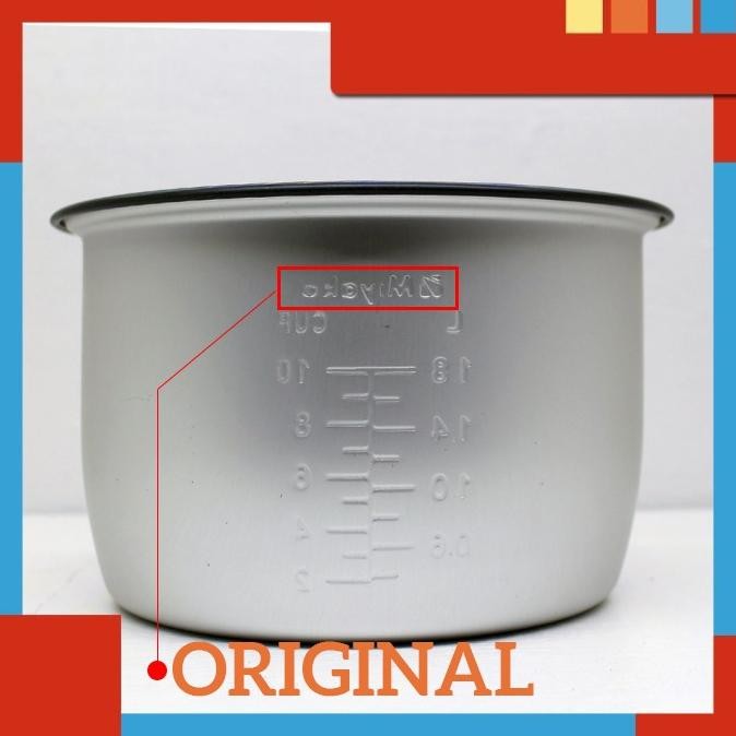Recomend READY 0,6 1,2 dan 1,8 Liter ORIGINAL ADA LOGO MIYAKO Panci Rice Cooker Miyako 1,8 Liter 1.8