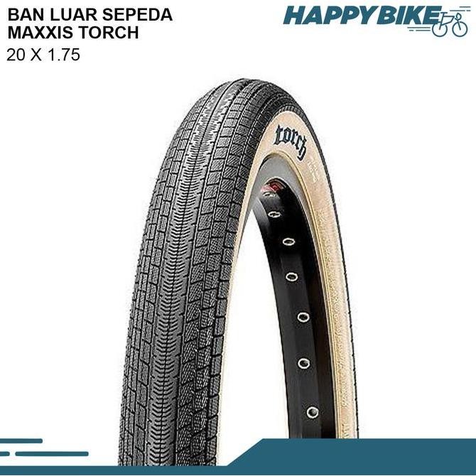 MAXXIS Tire Ban Luar Sepeda Lipat BMX Torch 20 x 1.75 Skinwall