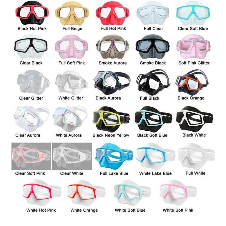 Mask Low Volume Snorkel Freediving Spearfishing Apnea Sphero Zeepro