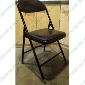 kursi kantor murah kerja belajar lipat chitose hitam rekondisi bandung