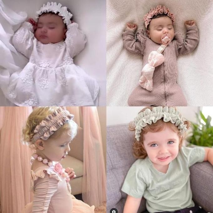 bandana bayi gemas gemoy nagita bahan maxmara premium 0-2 tahun