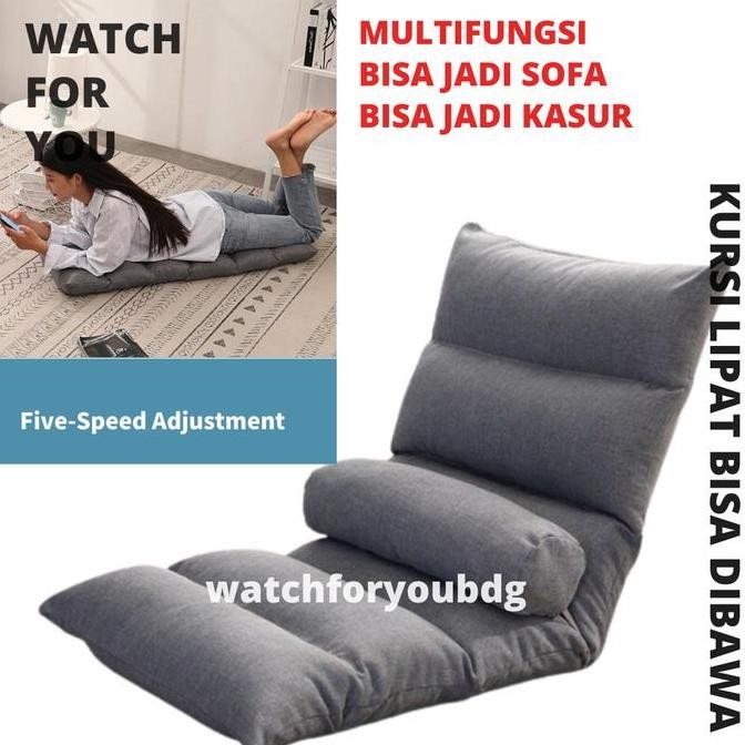 Kursi Lipat Portable Folding Ranjang Kasur Bed Lantai Kerja Santai