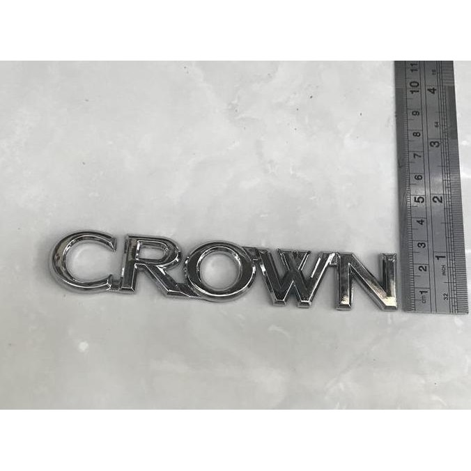 Emblem Crown untuk bagasi Toyota Crown ASLI