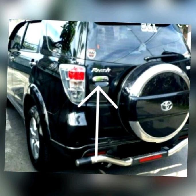 Handle Handel Bagasi Rush Terios 2006 Sampai 2016 Chrome