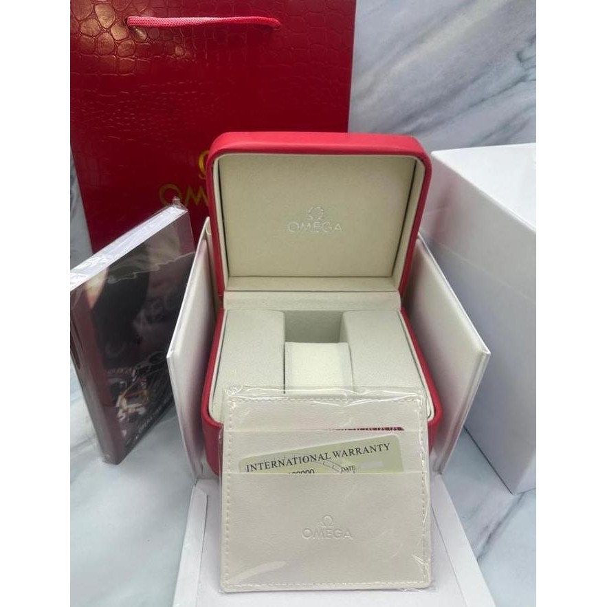 AkH Watch Box Omega ORIGINAL fullset lengkap seperti di gambar