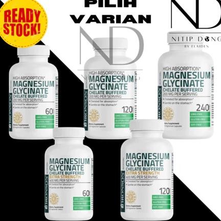 Magnesium Glycinate Bronson 200MG / 400MG