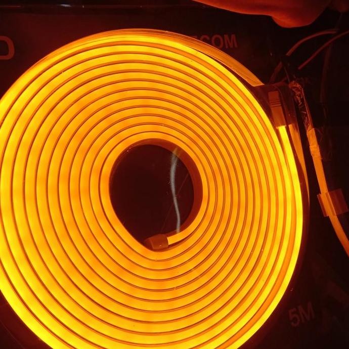 TERBARU - neon flex 12v bossecom yellow