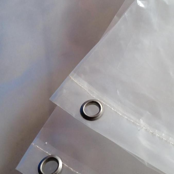 terpal plastik bening transparan tebal ukuran 6x8