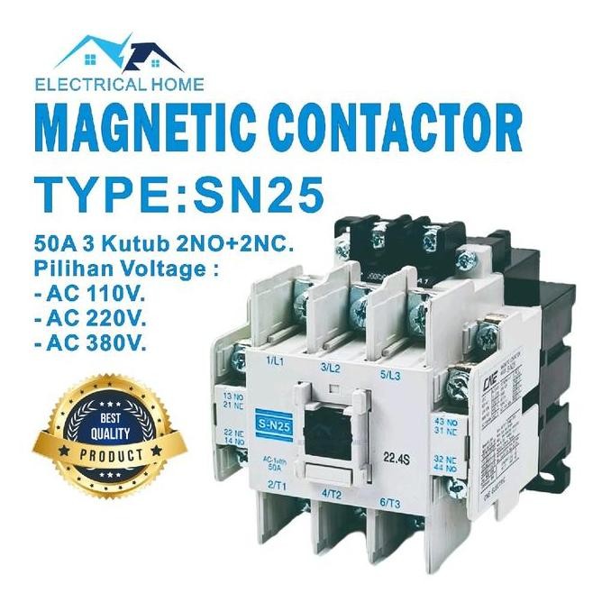 MAGNETIC CONTACTOR SN-25.