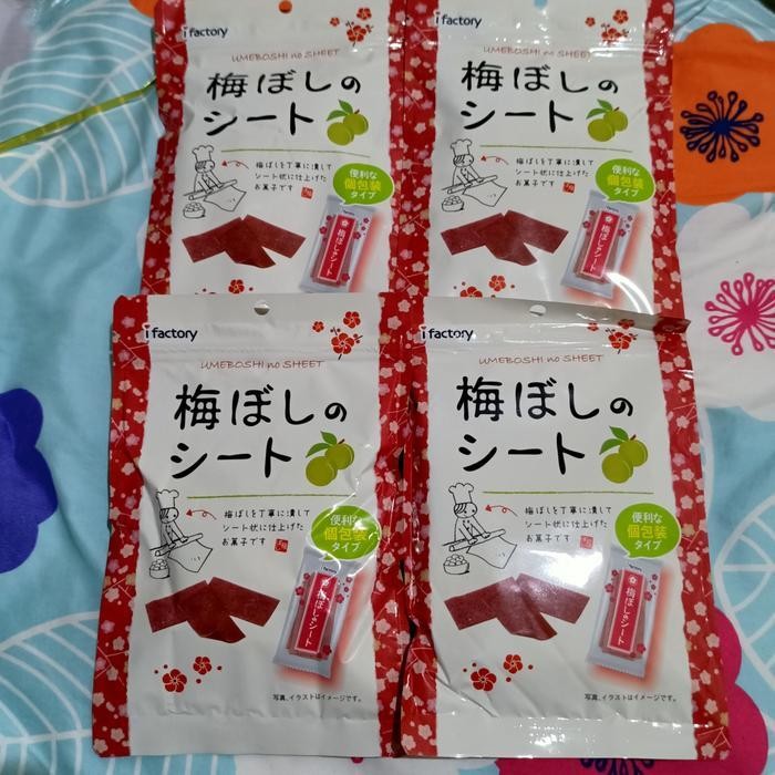 umeboshi no sheet Plum dari jepang expired masih lama.