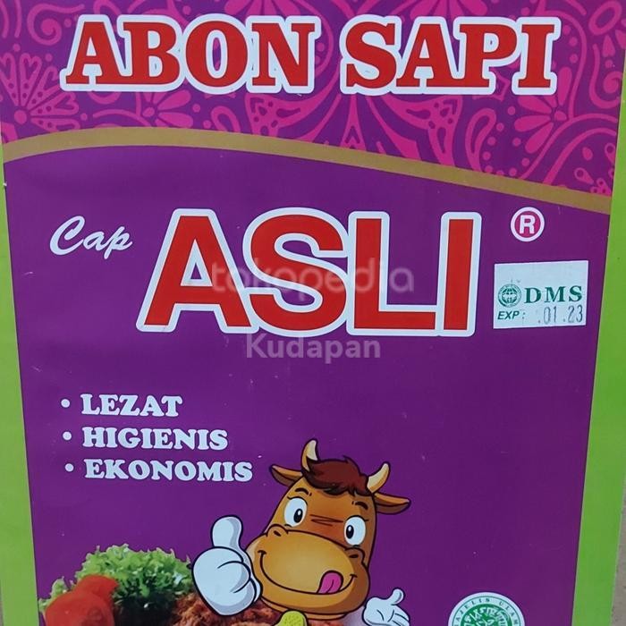 abon sapi asli 1 kaleng 4kg