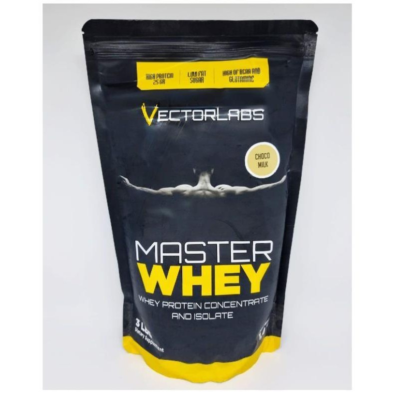 vectorlabs whey protein 3 lbs master whey