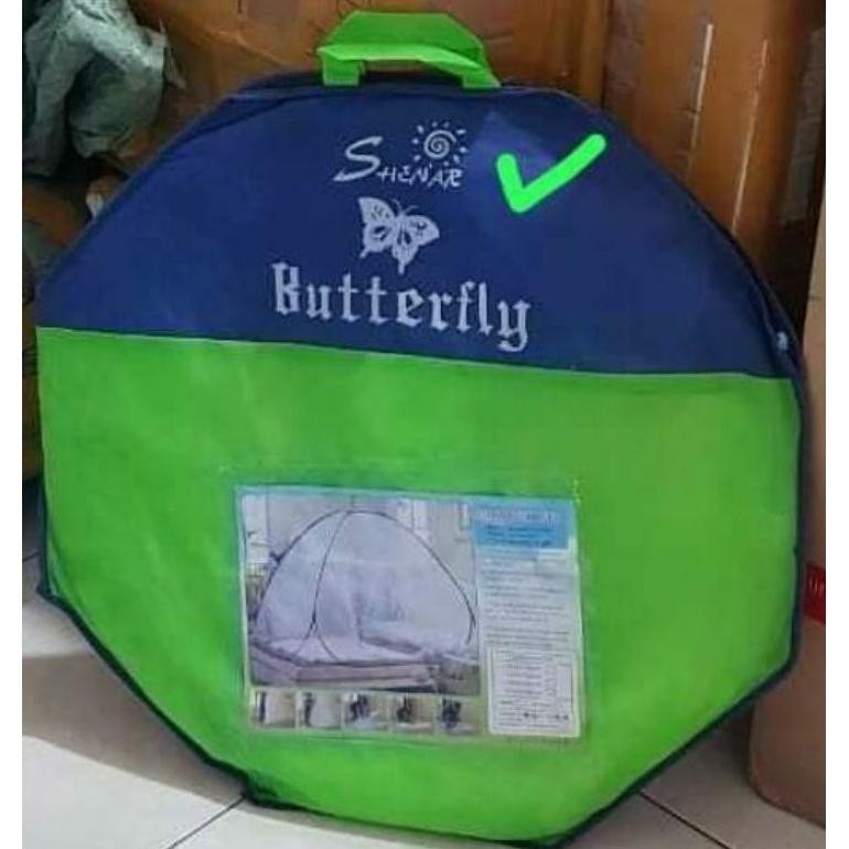 KELAMBU TENDA  SHENAR BUTTERFLY 200 X200