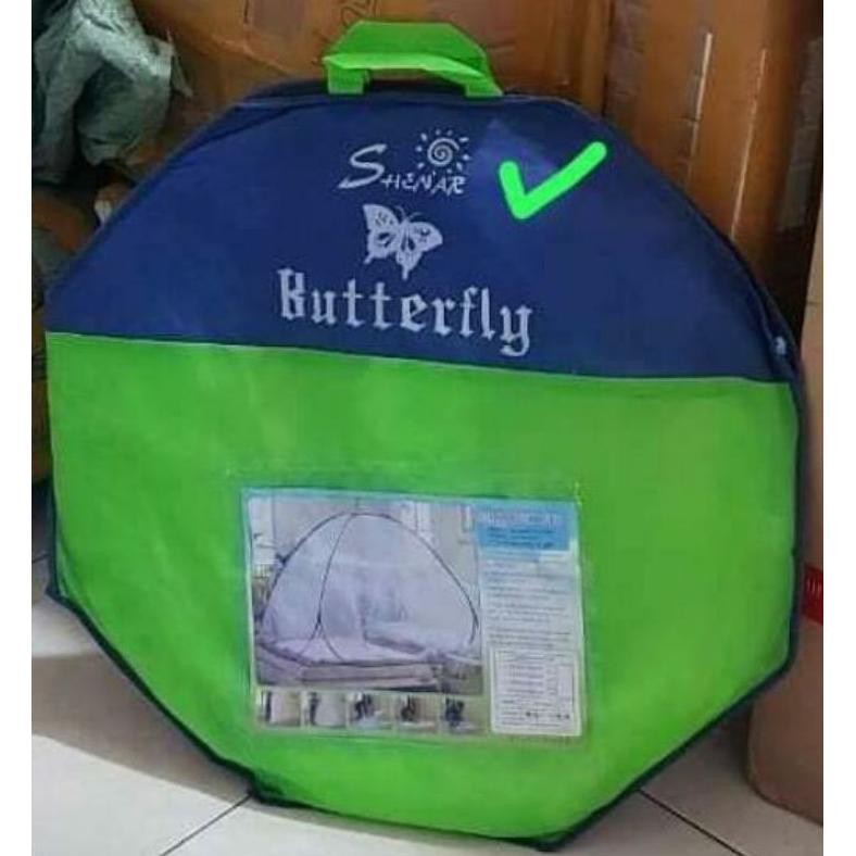 KELAMBU TENDA  SHENAR BUTTERFLY 200 X200