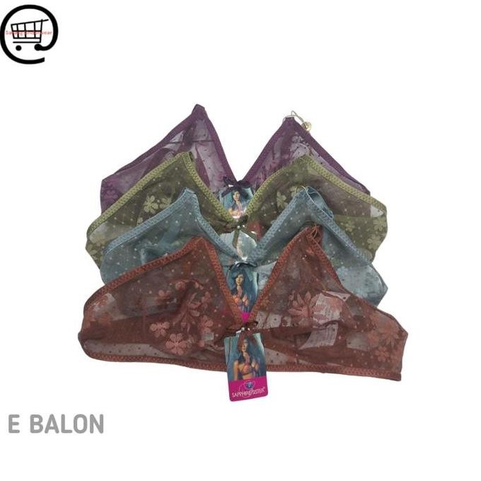 Bh Wanita Elena Sister Sapphire Balon || Full Renda || Kait 1 || Isi 1
