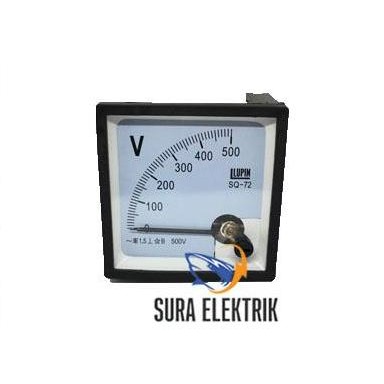 VOLT METER 500V 72x72 LUPIN