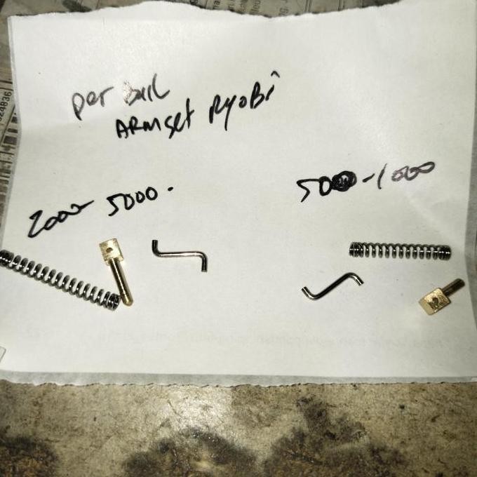DF176 - per bail arm set untuk reel pancing ryobi sesuai gambar yang cocok saja