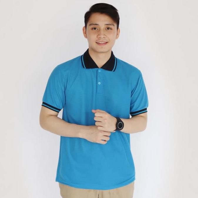 DT107 >> liso wear - Kaos Polo Pria Kerah Lengan Pendek Santai Casual
