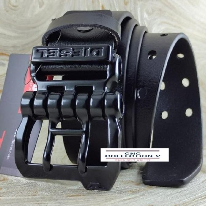 DF7 }} gesper sabuk ikat pinggang pria DIE SEL jarum 2 kulit asli free box