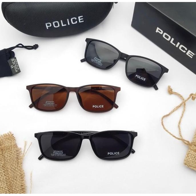 DF381>> Kacamata Sunglass Police Design | Kacamata Hitam Gaya Pria