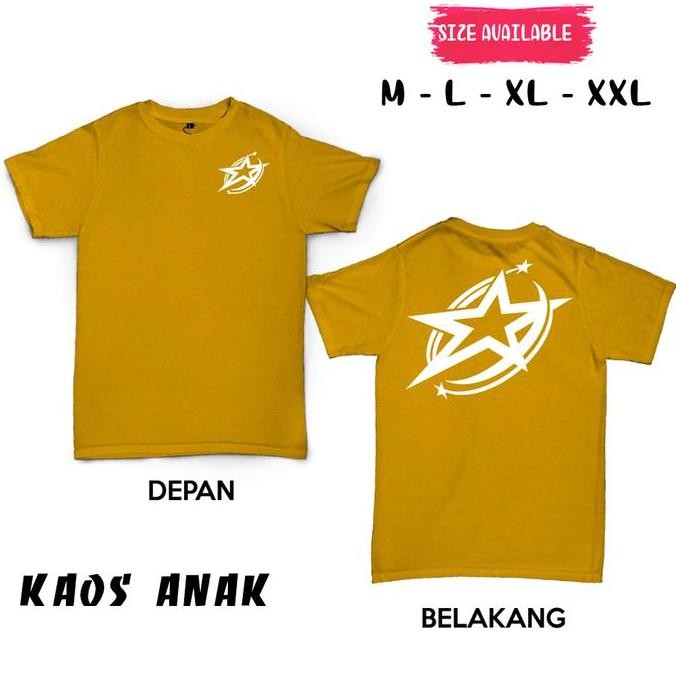 DB76>> KAOS ANAK GAMBAR STAR TSHIRT ANAK 2025