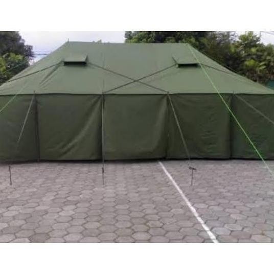 Terpal Kainlapis Karet Ukuran 2X10 Meter /Terpal Sejenis Tenda Tentara