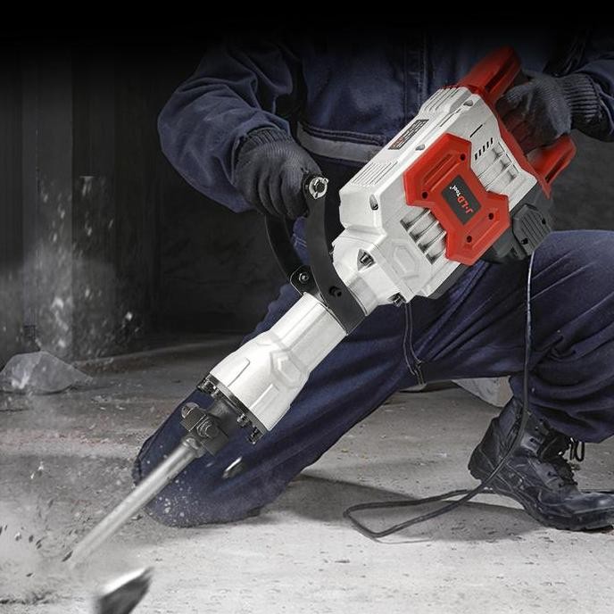 MYMO- JLD Mesin Jack Hammer 1800W breaker jack hammer J95 Mesin bor bobok beton Demolition Hammer