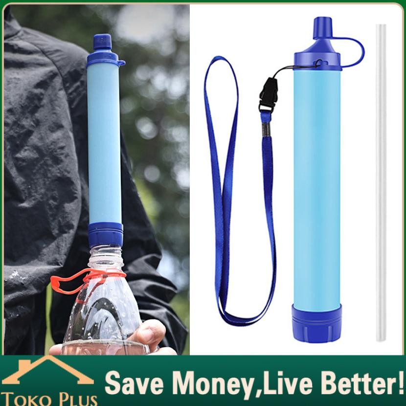 STILZA- Water Filter Straw Personal filter air camping minum lapangan siap minum Sedotan Filter Puri