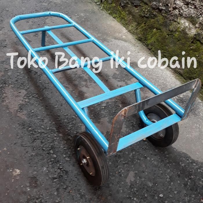 TROLLEY TROLI Sorong Troli GEROBAK TROLY Besar alat angkut barang