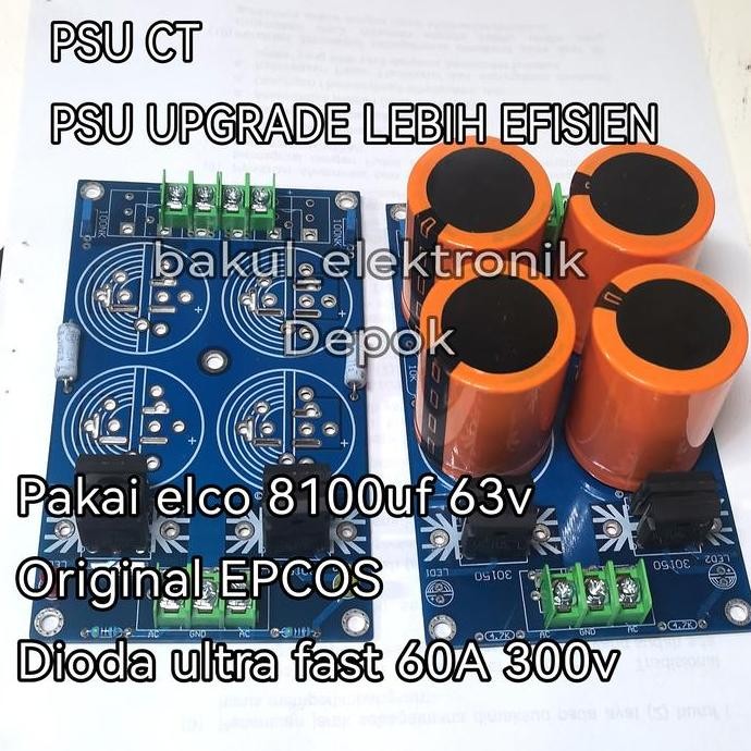 Power Suply Simetris /Ct Untuk Power Amp